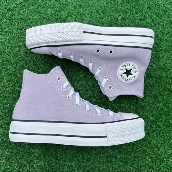 Converse Chuck Taylor All Star Lift Platform High Top Vapor Violet - Picture 12 of 14